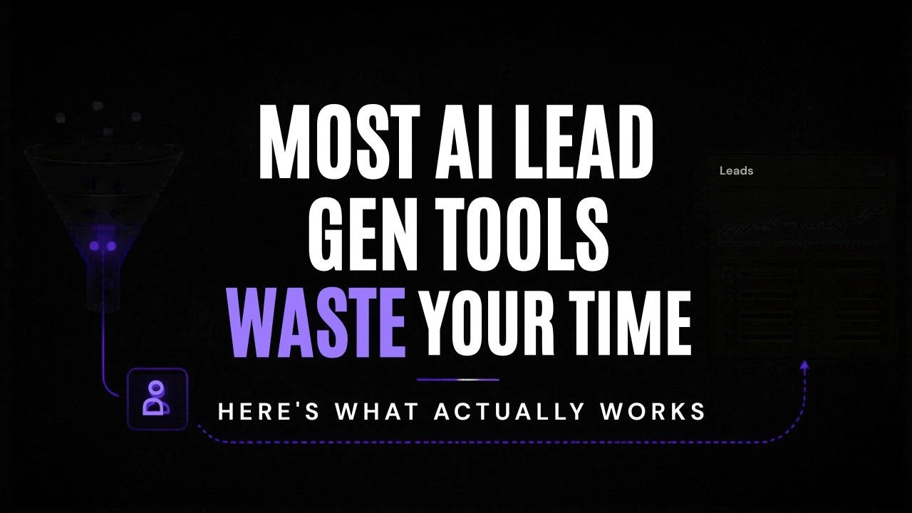Why Most AI Lead Gen Tools Fail (And What Smart Teams Use Instead)