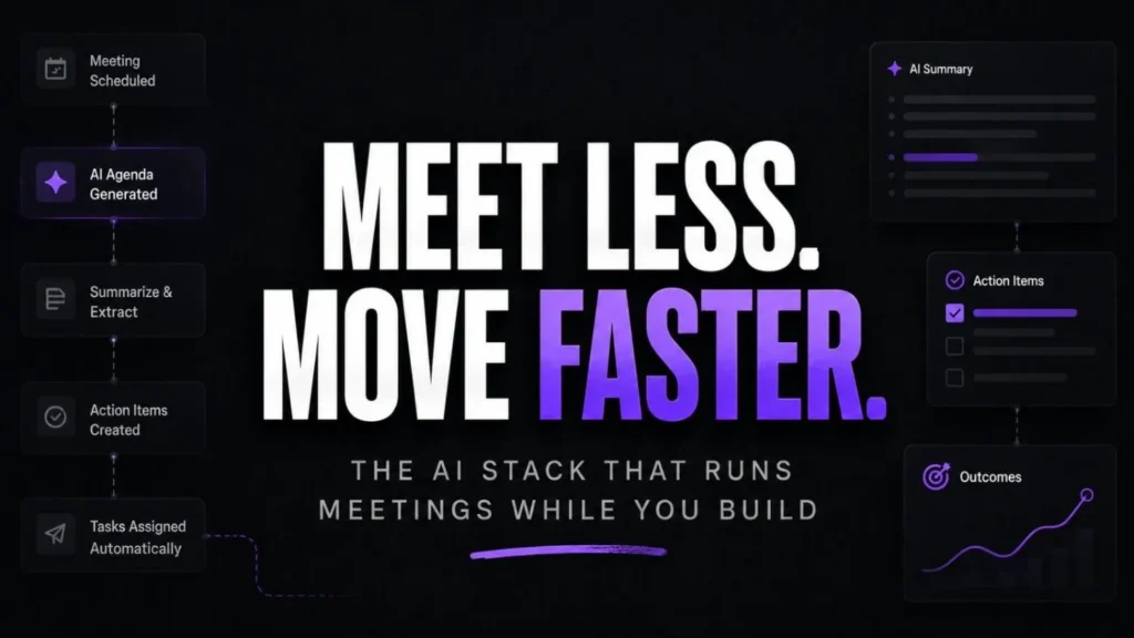 Your Meetings Are Slowing Growth. This AI Stack Fixes That