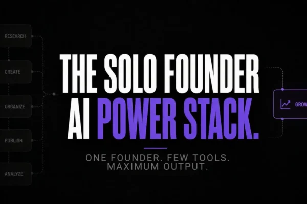 Best AI tools for solo founders in 2026 (lean stack, less chaos)