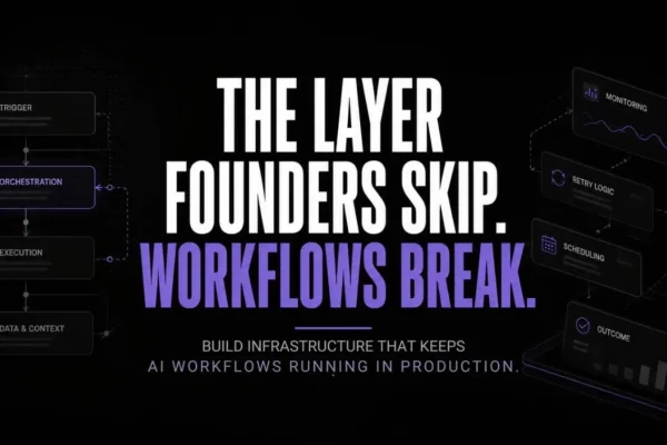 AI workflow infrastructure: the layer founders keep skipping