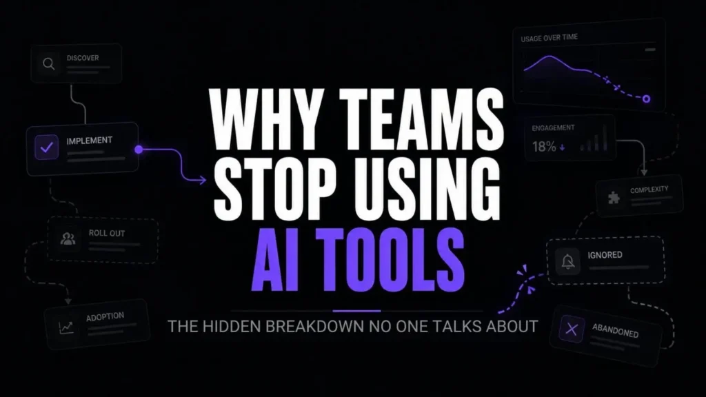 AI adoption: why teams stop using tools they asked for