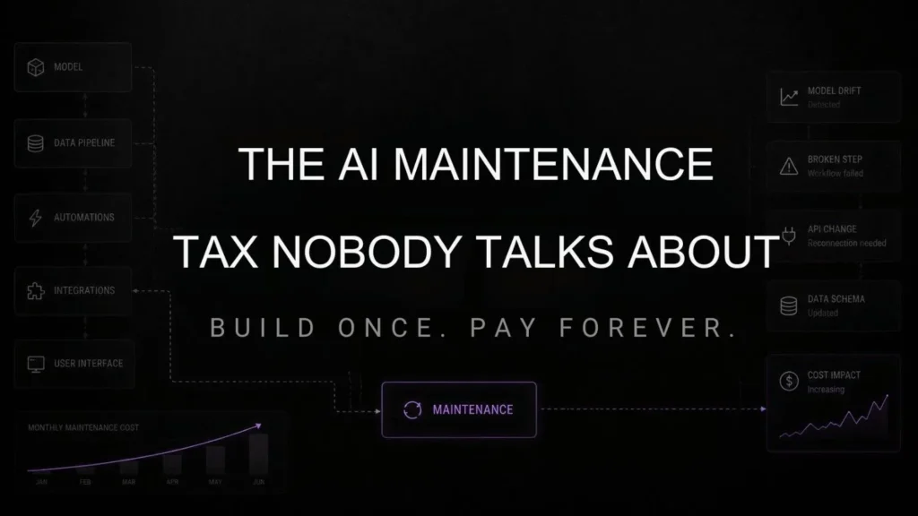 Why AI workflow maintenance costs more than the build ever did