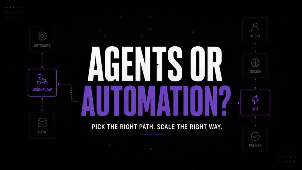 AI Agents vs Automation: Which One Should Small Businesses Use in 2026?