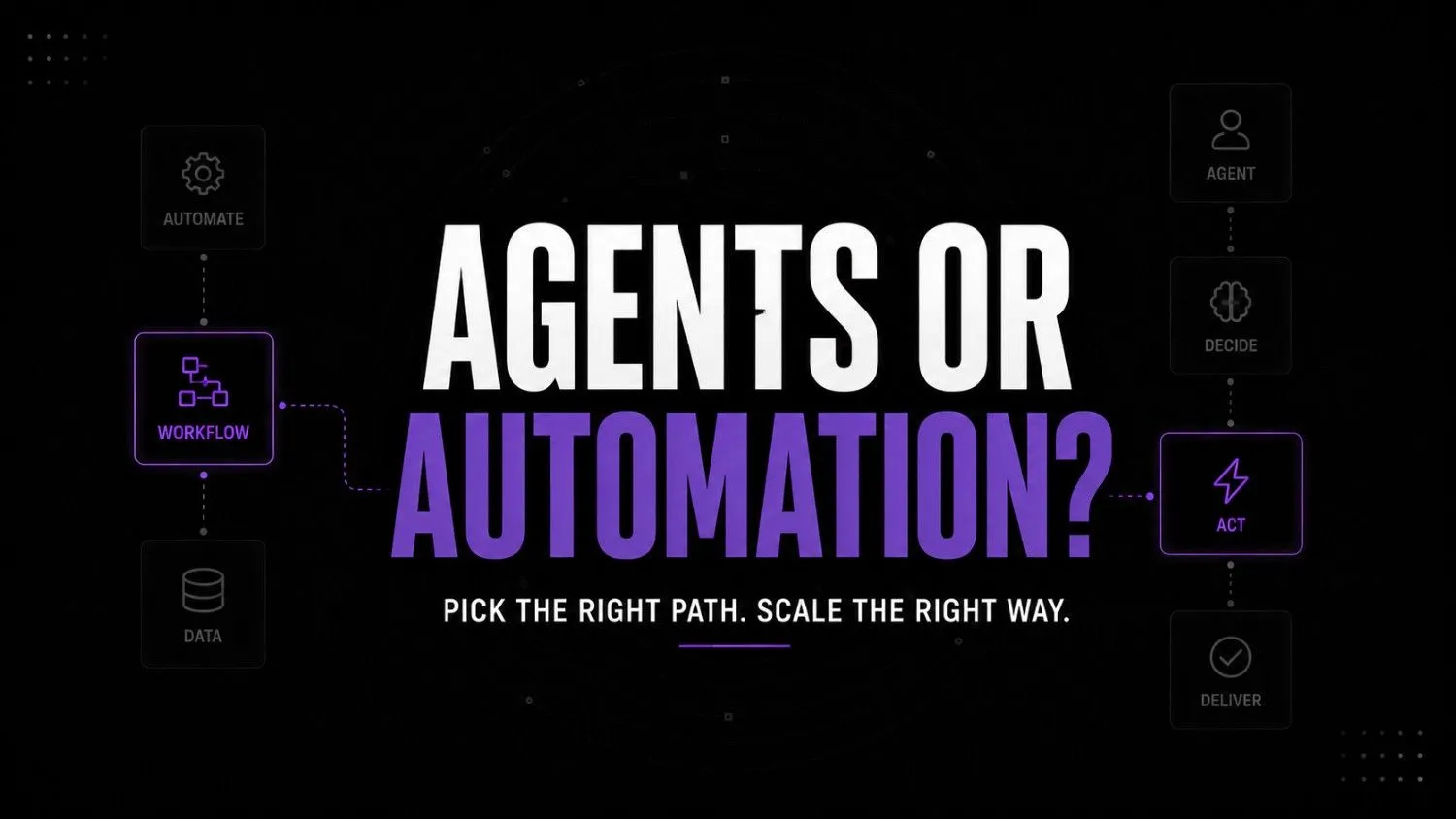AI Agents vs Automation: Which One Should Small Businesses Use in 2026?