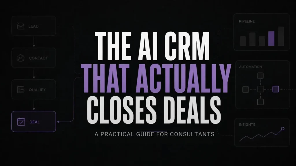 Best AI CRM for consultants: an operational guide