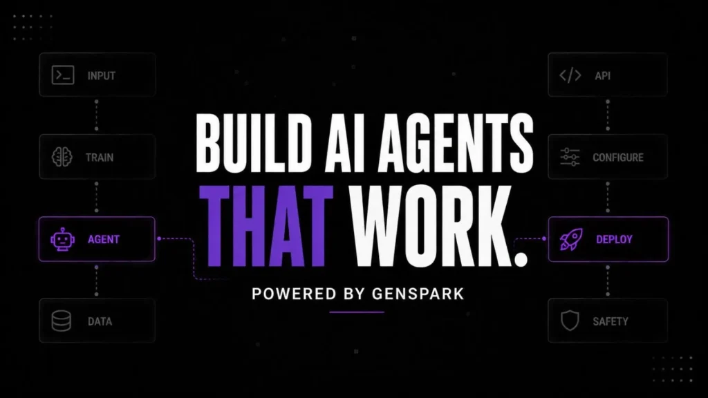 Genspark’s AI agent builder: API access, custom agents, pricing, and safety