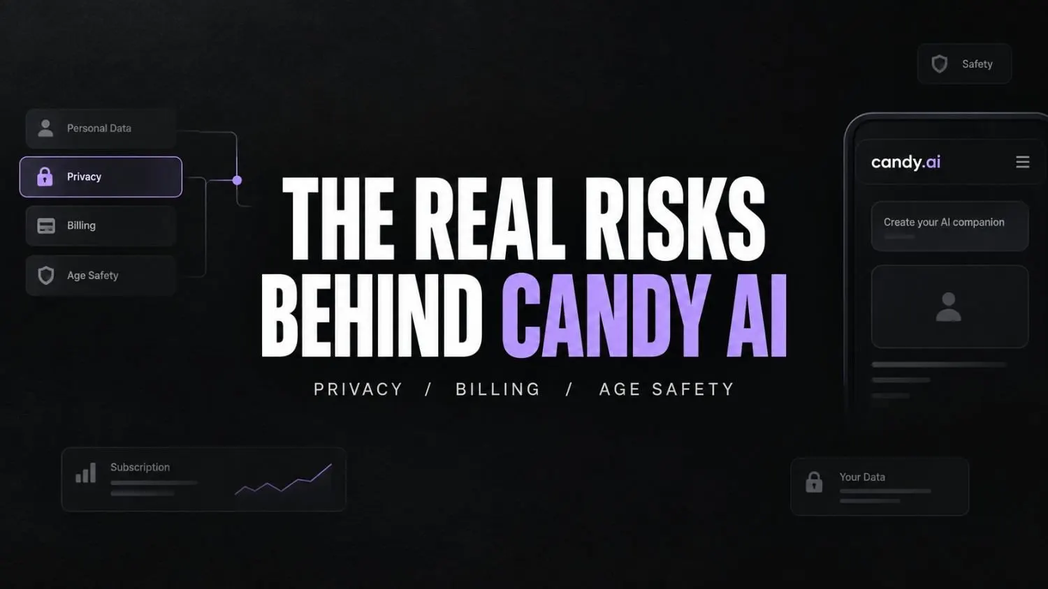 Is Candy AI safe? Privacy, billing, and age-safety risks explained